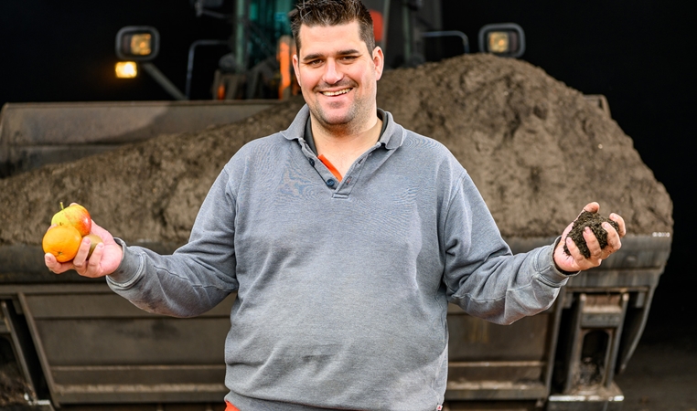 Roy, Productiemedewerker Compostering